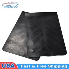 Pair Black 24 X 36 Heavy Duty Rubber Mud Flaps 15 In. For Semi Truck Trailer Pair Black 24 X 36 Heavy Duty Rubber Mud Flaps 15 In. For Semi Truck Trailer