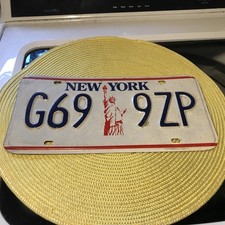 New York State License Plate Auto Tag Expired GUC!!!!