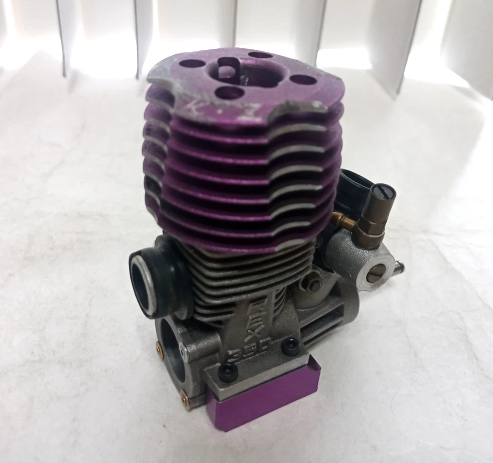 JUNK Novarossi REX350 Vintage Nitro Engine Made in Italy - Image 4 of 4