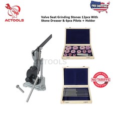 Valve Grinding Seat Stones 24 Pcs With Stone Dresser 14 Pcs 1116 Pilots Usa