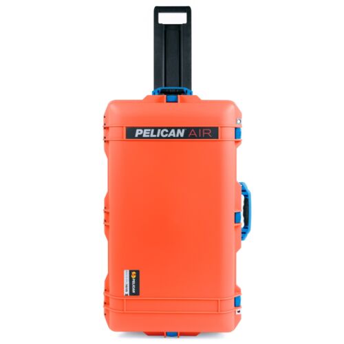 Orange & Blue Pelican 1615 Air case No Foam. With wheels. - Picture 4 of 4