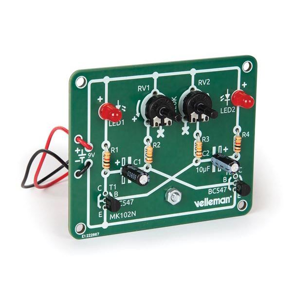 Educativo Lampeggiante LED Saldatura Kit WSL212 Velleman