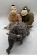 Disney Store George of The Jungle Shep George Ape Lot of 3 Bean Bag Plush New