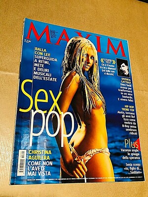 Bücher/Zeitschriften ''MAXIM MAI JUNI 2003 JAHR 5/6 Nr. 6 Cristina Aguilera''