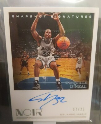 完美品】2020 auto Shaquille O'Neal 25シリアル 完美品】2020 auto Shaquille O'Neal 25シリアル