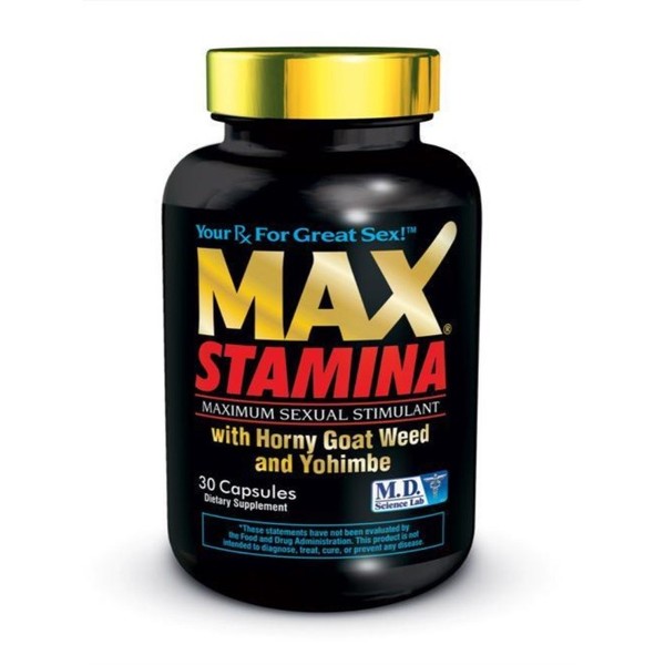 Max Increase Arousal Passion Libido Stamina Enhancement 30 Capsules per