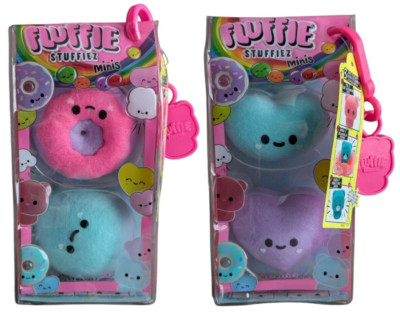 Fluffie Stuffiez Minis Sammlerstück Überraschung enthüllen weiches matschiges Spielzeug neu