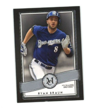 2016 Topps Museum Collection Ryan Braun #20 - Brewers