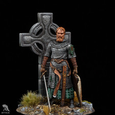 Irish Knight 54mm Painted Tin Toy Soldier Pre-Sale  Art