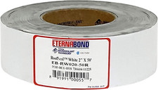 Eternabond Roofseal White 2" X50' Microsealant UV Stable RV Roof Seal Repair Tap
