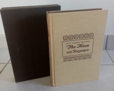 The Moon and Sixpence de W. Somerset Maugham, illustré, The Heritage Press, 1941 - Photo 1/4