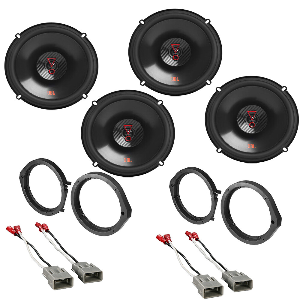 JBL Stage3 Front & Rear Speakers for 2008-2022 Honda Accord & 2006