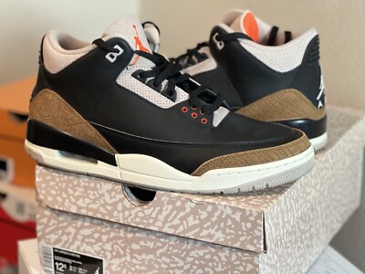 Size 12.5 - Jordan 3 Retro Mid Desert Elephant 1 dunk sb bred travis olive 3 4 5