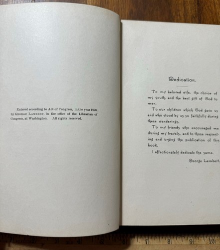1896 antique book Around the Globe & Through Bible Lands Lambert Japan Travel - Picture 4 of 15