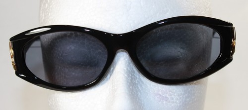 Vintage Courrèges black/Gold accent Paris Sunglasses Mod.9639 C-01 NOS (New) - Picture 10 of 10