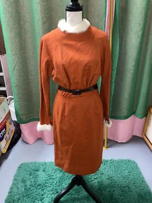 white christmas dresses Retro Stage Christmas Tree Reindeer Snowflake Pencil Dress | Xmas Outfits main image 1