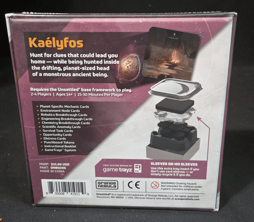 Unsettled: Kaelyfos Board Game Expansion Orange Nebula New Sealed - Picture 2 of 2