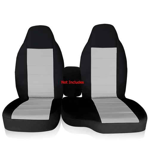 For 2004-2012 Ford Ranger 60/40 Highback 2PC Front Seat Cover Chair Skin Set - Picture 14 of 14