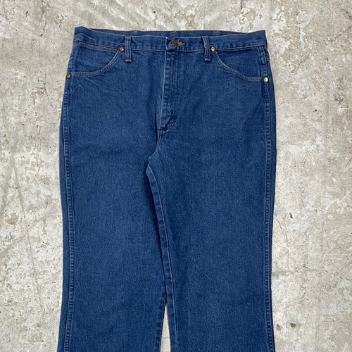 Vintage Wrangler Jeans Mens 36x35 Pants 936 Cowboy Slim Western Denim Tag 36x36 - Picture 4 of 14