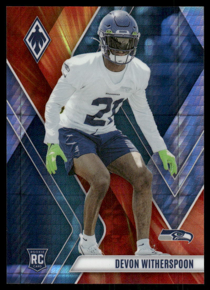 2023 Panini Phoenix #145 Devon Witherspoon Fire Burst #/340