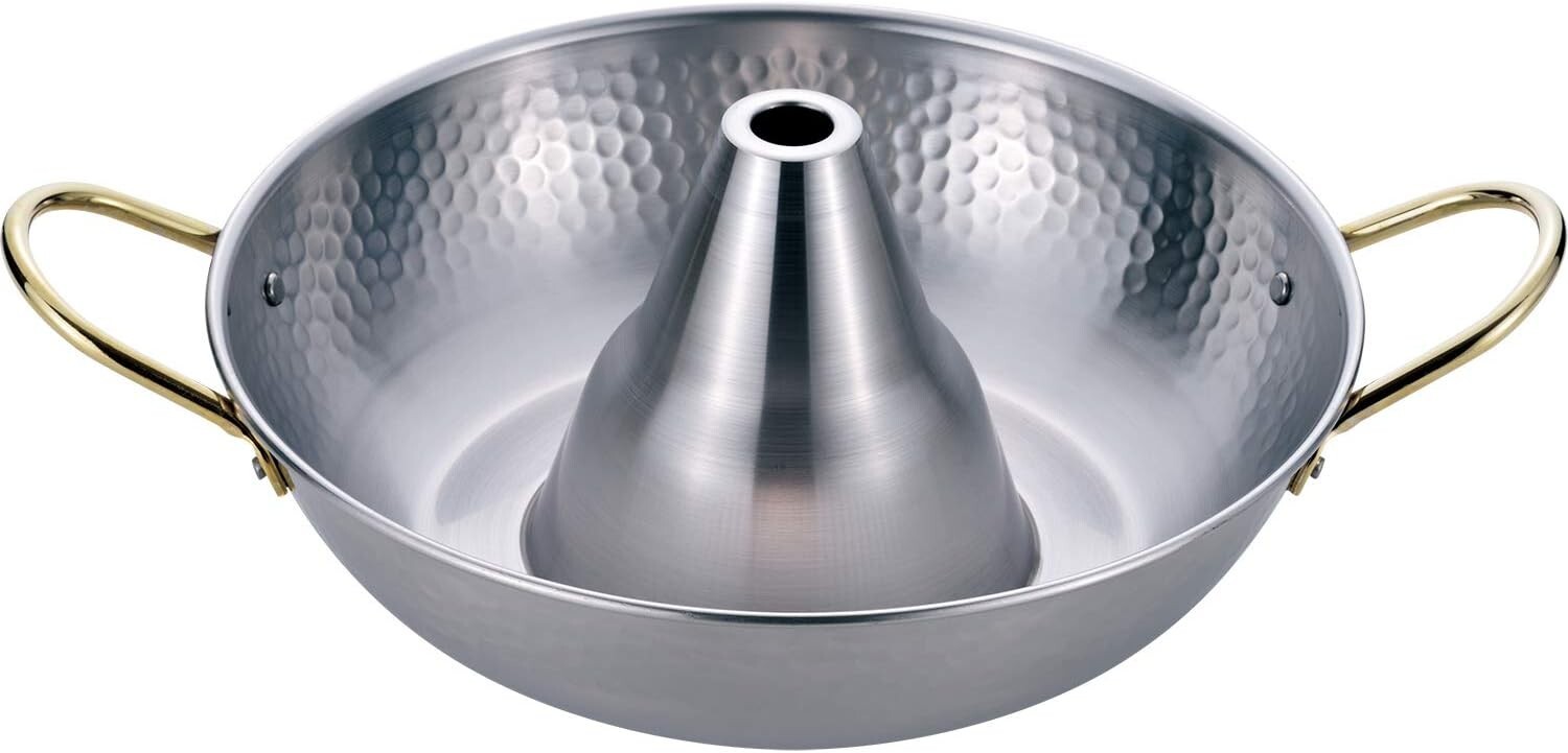 WAHEIFREIZ Olla Inoxidable Shabushabu 2.3L 26cm RB-1278 Hecha en Japón NUEVA