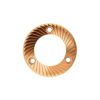 64mm Flat Burr With Titanium Plating Multipurpose Coffee Grinder Burr Fits Ecm D