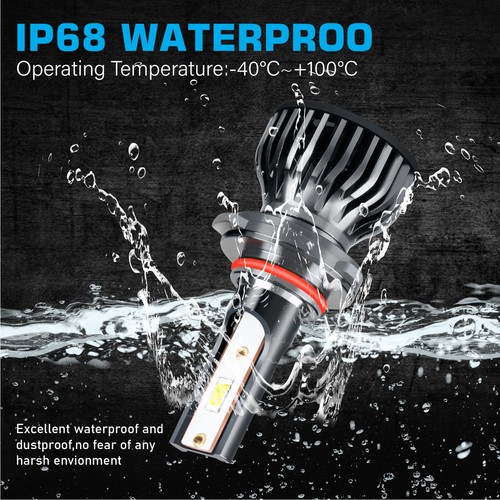 For GMC Sierra 1500 2500 HD 3500 2001-2006 Combo LED Headlight Fog Light Bulb F8 - Picture 8 of 13