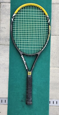 Wilson Hyper Hammer 6.3 Hyper Carbon Tennis Racket 4 5/8 Wilson Hyper Hammer 6.3 Hyper Carbon Tennis Racket 4 5/8