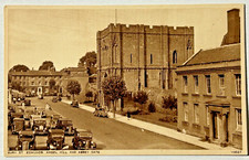 Postcard Photochrom Bury St Edmunds Angel Hill Abbey Gate C1950s London Postcard Photochrom Bury St Edmunds Angel Hill Abbey Gate C1950s London
