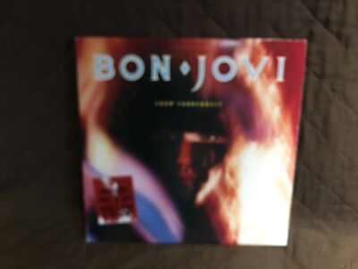 Bon Jovi 7800° Fahrenheit Vinyl MUSIC Record 1985 GLAM ROCK METAL  SHIPS FREE