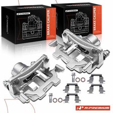 A-premium Pair Rear Disc Brake Calipers W Bracket For Nissan Maxima 09-14 16-18