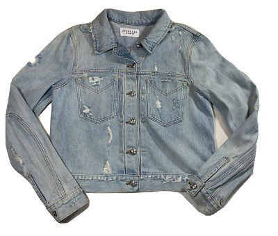 DEREK LAM DENIM Jean Jacket Chest 40” Deconstruct 100