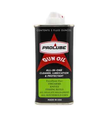 #ad Prolube Gun Oil 3 OZ Clean Lubricate Protect In One Step $12.99