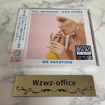 2020 TILL BRONNER BOB JAMES ON VACATION with BONUS TRACK JAPAN BLU-SPEC CD