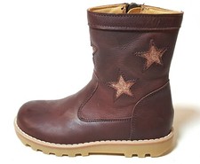 Zecchino d'Oro Kinderschuhe Mädchen Lederstiefel Stiefel Leder A09-925