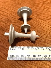 Rail Road . Cuckoo Clock . Finials (set Of 2)