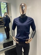 STEFANO RICCI Crewneck Short Sleeved Sweater ...