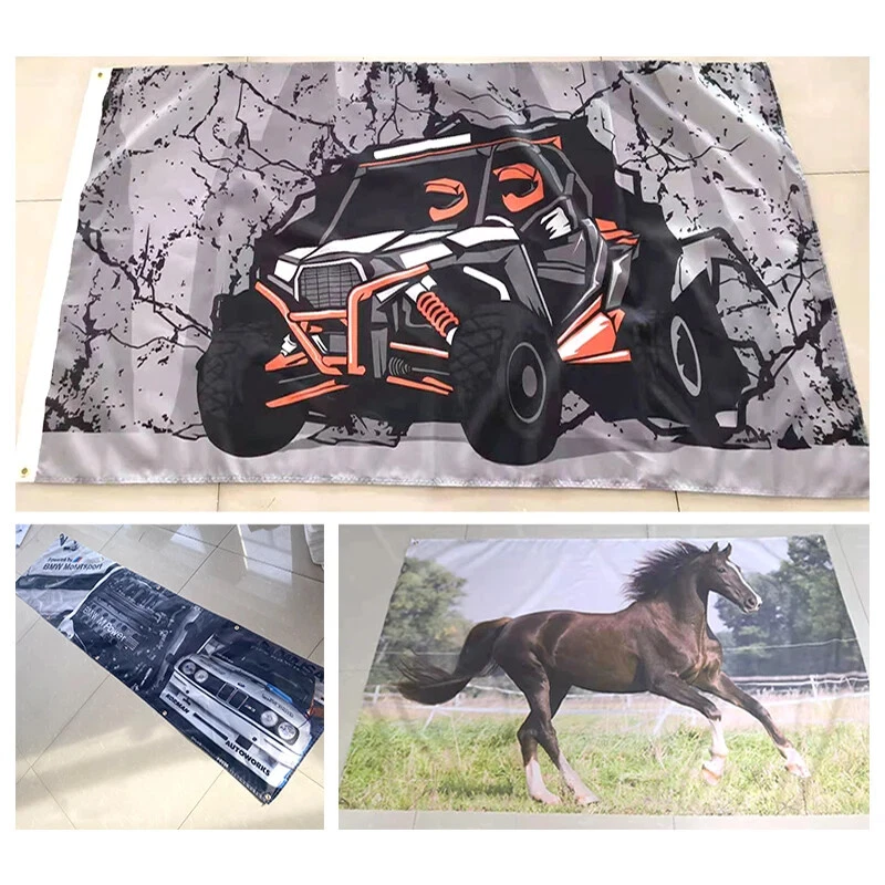 CUSTOM PRINTED PERSONALISED Flag | FESTIVAL BANNER | ANY DESIGN-Free | ANY SIZE - Image 4 of 4