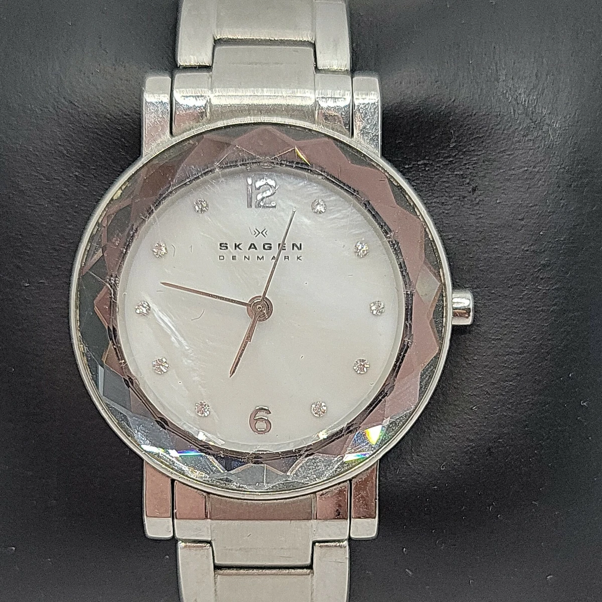 Skagen Leonora 457SSSX Women s Stainless Steel Analog Dial Quartz Watch AM577