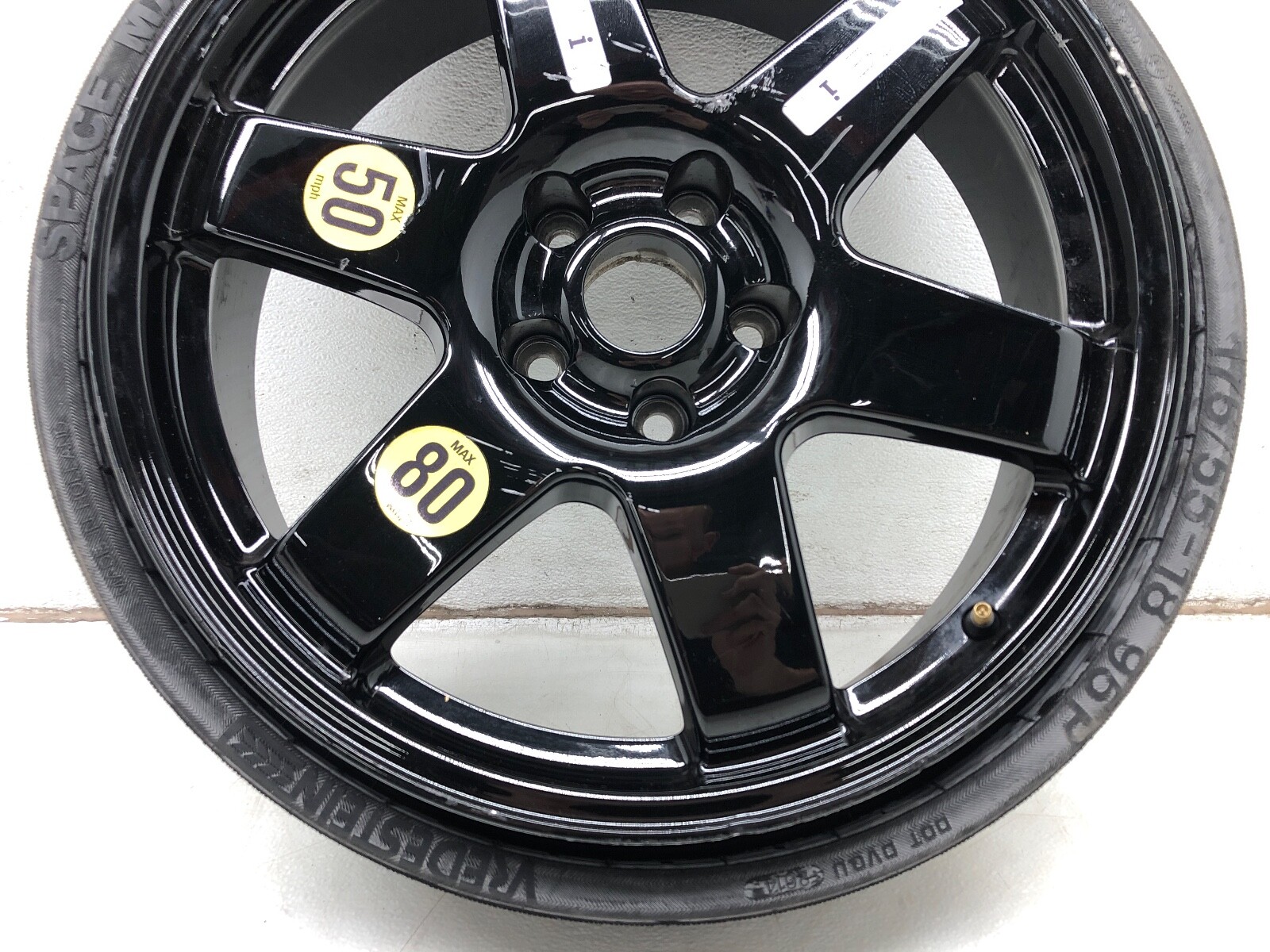 2014-2020 MASERATI QUATTROPORTE SPARE WHEEL RIM W/ TIRE OEM.