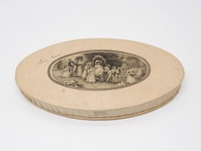 -ANCIENNE BOITE DRAGEES CARTON & PAPIER ANNE MARIE NADAU CONFISEUR ANGOULÊME   D