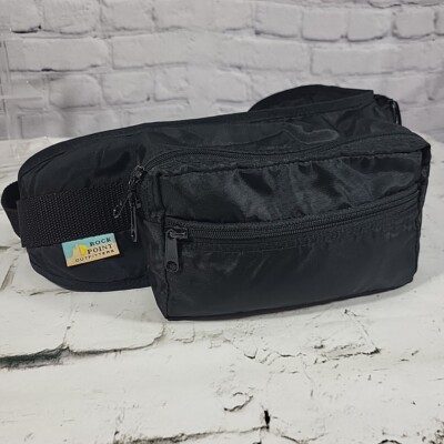 Rock Point Outfitters BlackWaist Pouch Fanny Pack Nylon