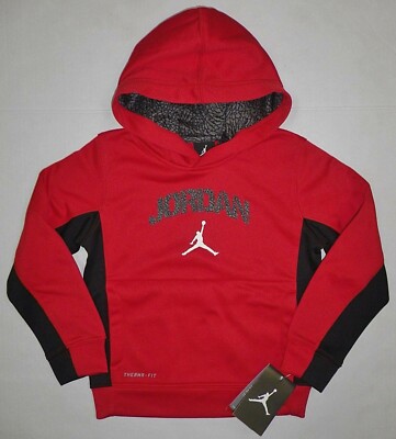 jordan therma overhead hoodie red