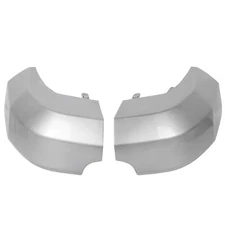 Silver Rear Corner Bumper End Cap LH RH Kit Pair For Toyota FJ Cruiser 2007-2014