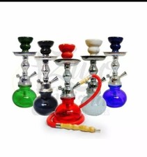 sheesha Hookah Narghila Set Small 11" inch 1 Hose Shisha Pipe  Full Set.