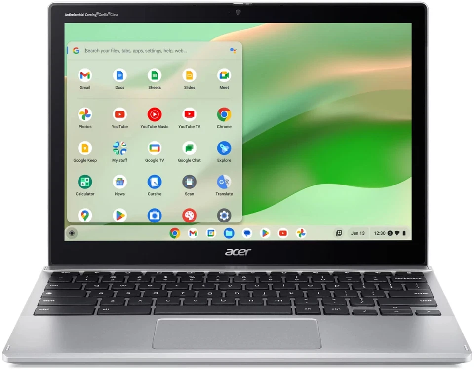 Acer Chromebook Spin 12.2" Silver / Intel N100 CPU / 4GB RAM / 64GB eMMc