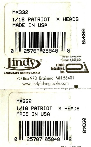 Lindy Jigheads X Sistema de Cambio 2 Paquetes Kit de Cabezal de Plantilla - Tú eliges Tamaño y Color - Imagen 56 de 229