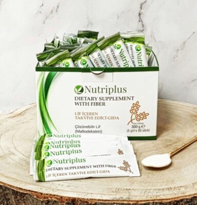 Farmasi Nutriplus Dietary Supplement Dietary Fiber Women Men 5g x 60 stick 300g