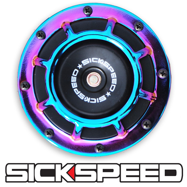 ONE SICKSPEED NEO CHROME SUPER LOUD ELECTRIC BLAST TONE HORN