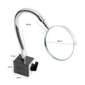 Noga Magnetic Holding Base Magnifying Glass Holder Ml 1000 Japan Ebay